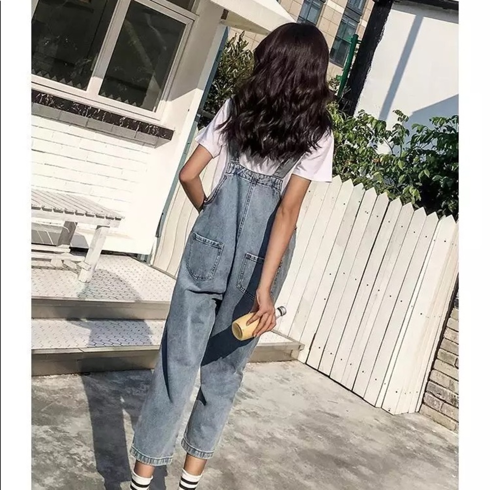 Denim Overall Jumpsuit - Picture 13 of 16